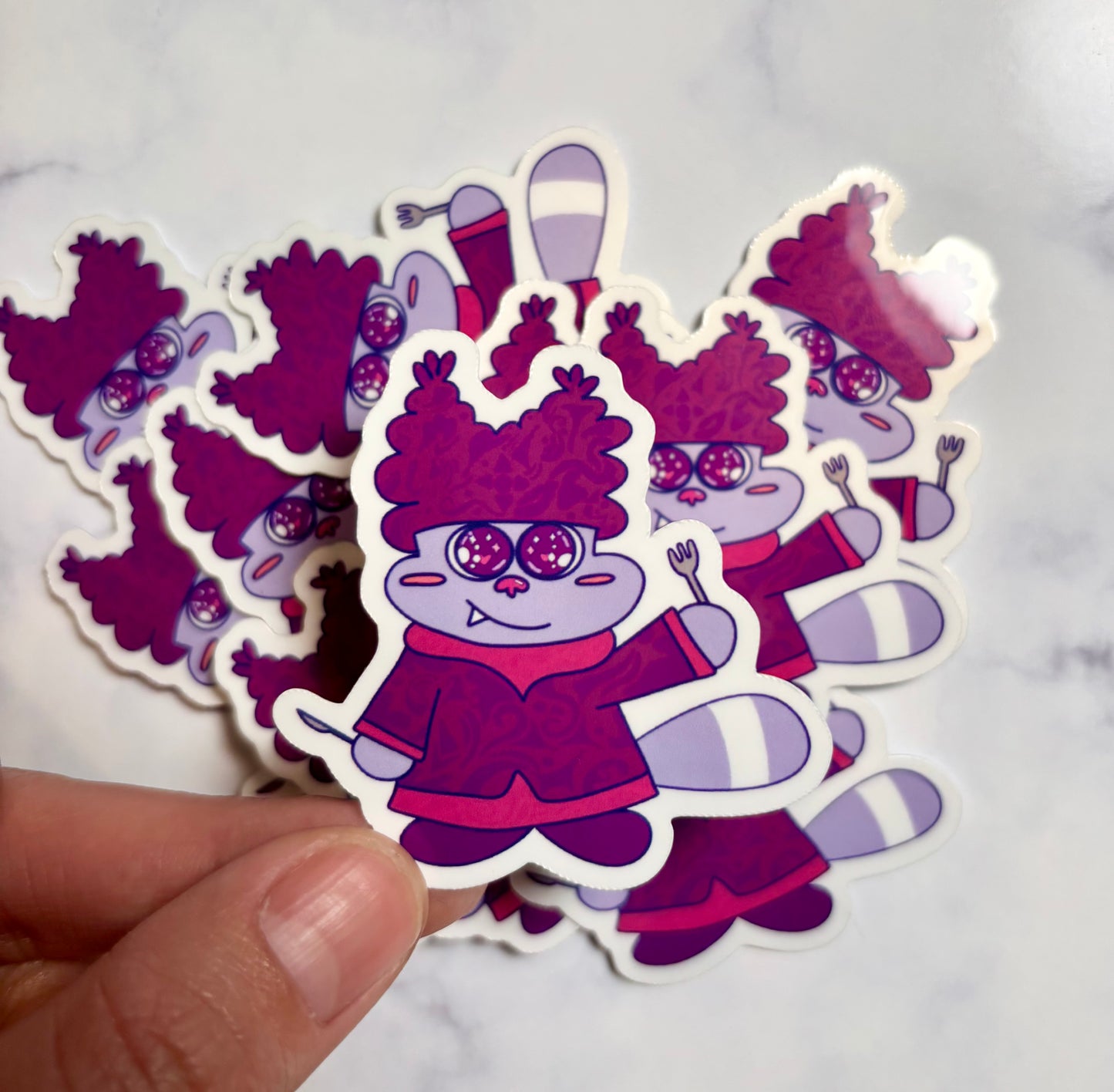 Chowder Sticker, Cartoon Network Sticker, Kawaii Sticker, Anime Sticker, Gift For him, Gift For her, Personalized gift, Birthday Gift/favors