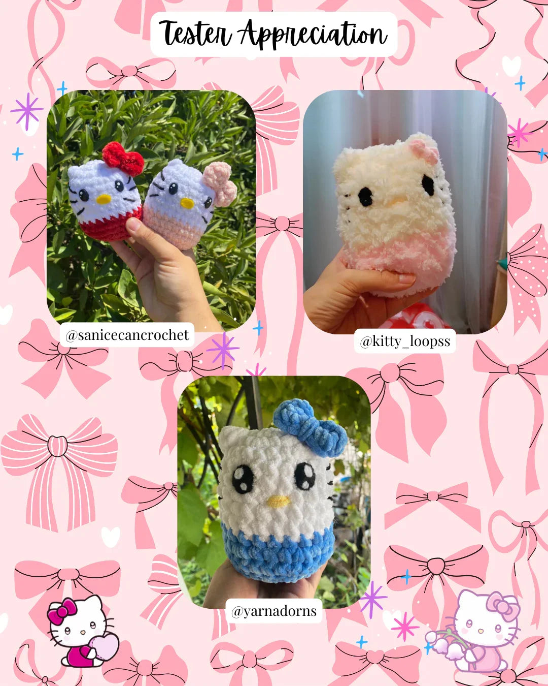 Low Sew/No Sew Kawaii Cat Bean PDF file