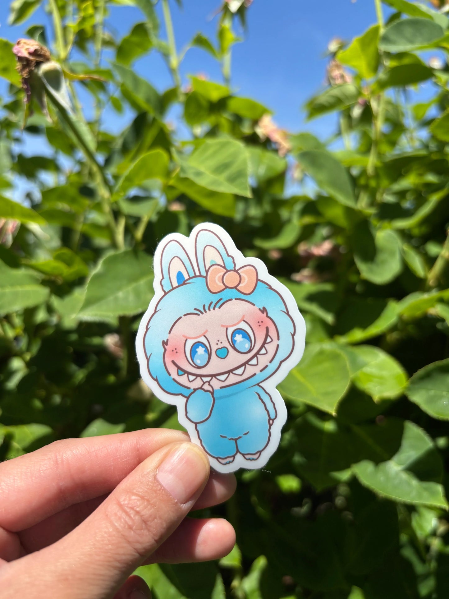 Labubu The Monsters Inspired Stickers NEW COLORS Big Into Energy|waterproof|Decal|