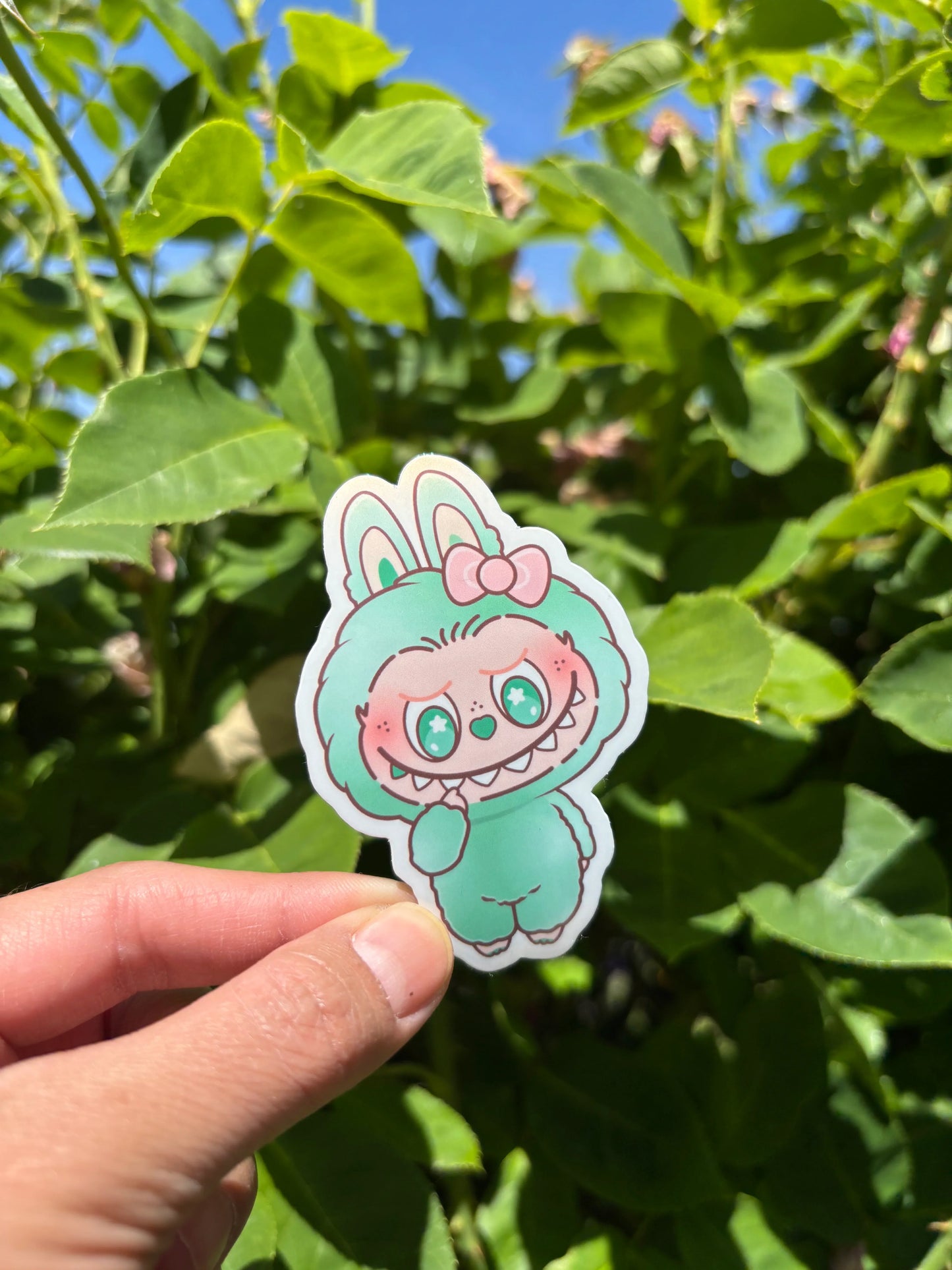 Labubu The Monsters Inspired Stickers NEW COLORS Big Into Energy|waterproof|Decal|