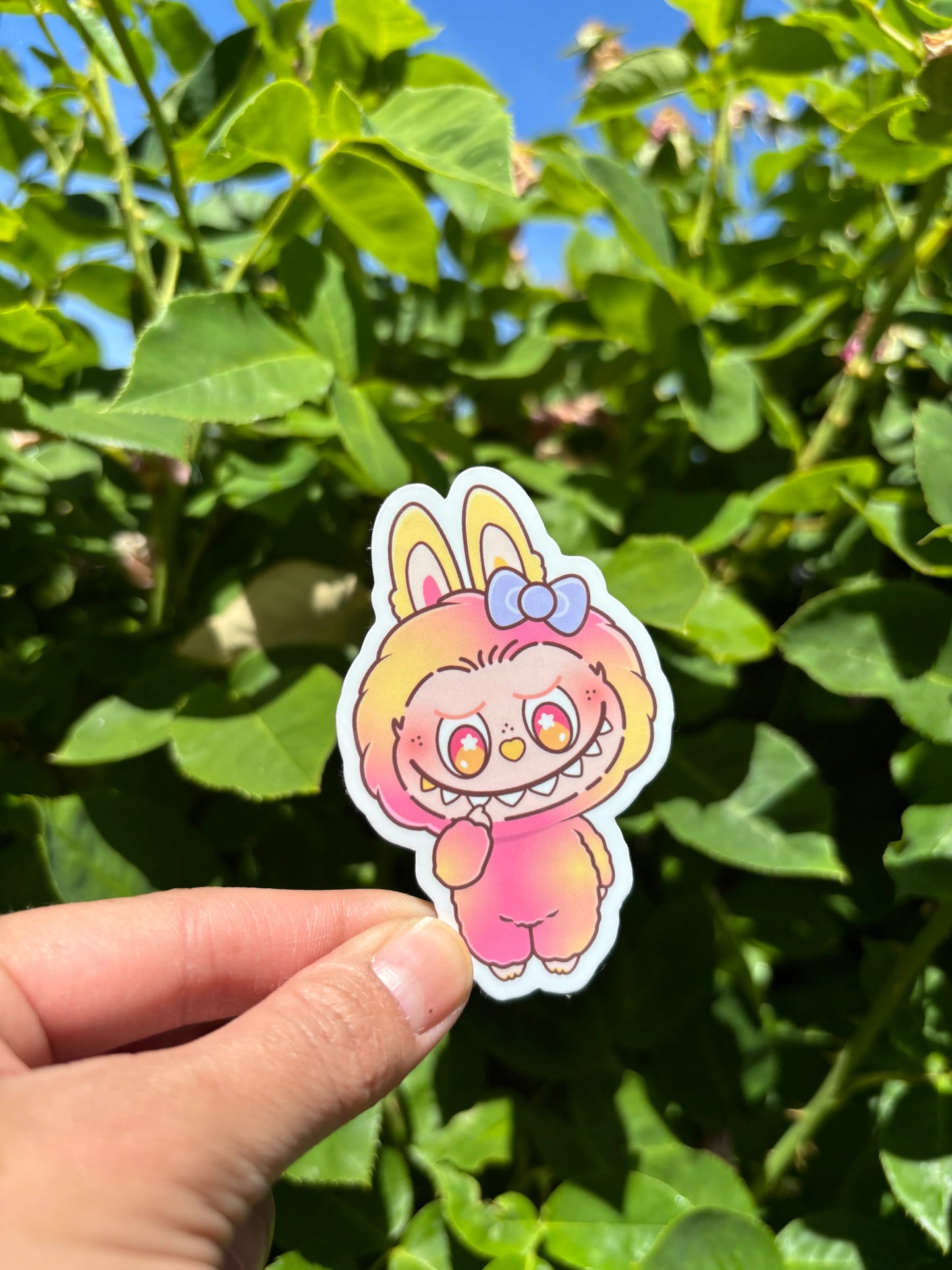 Labubu The Monsters Inspired Stickers NEW COLORS Big Into Energy|waterproof|Decal|