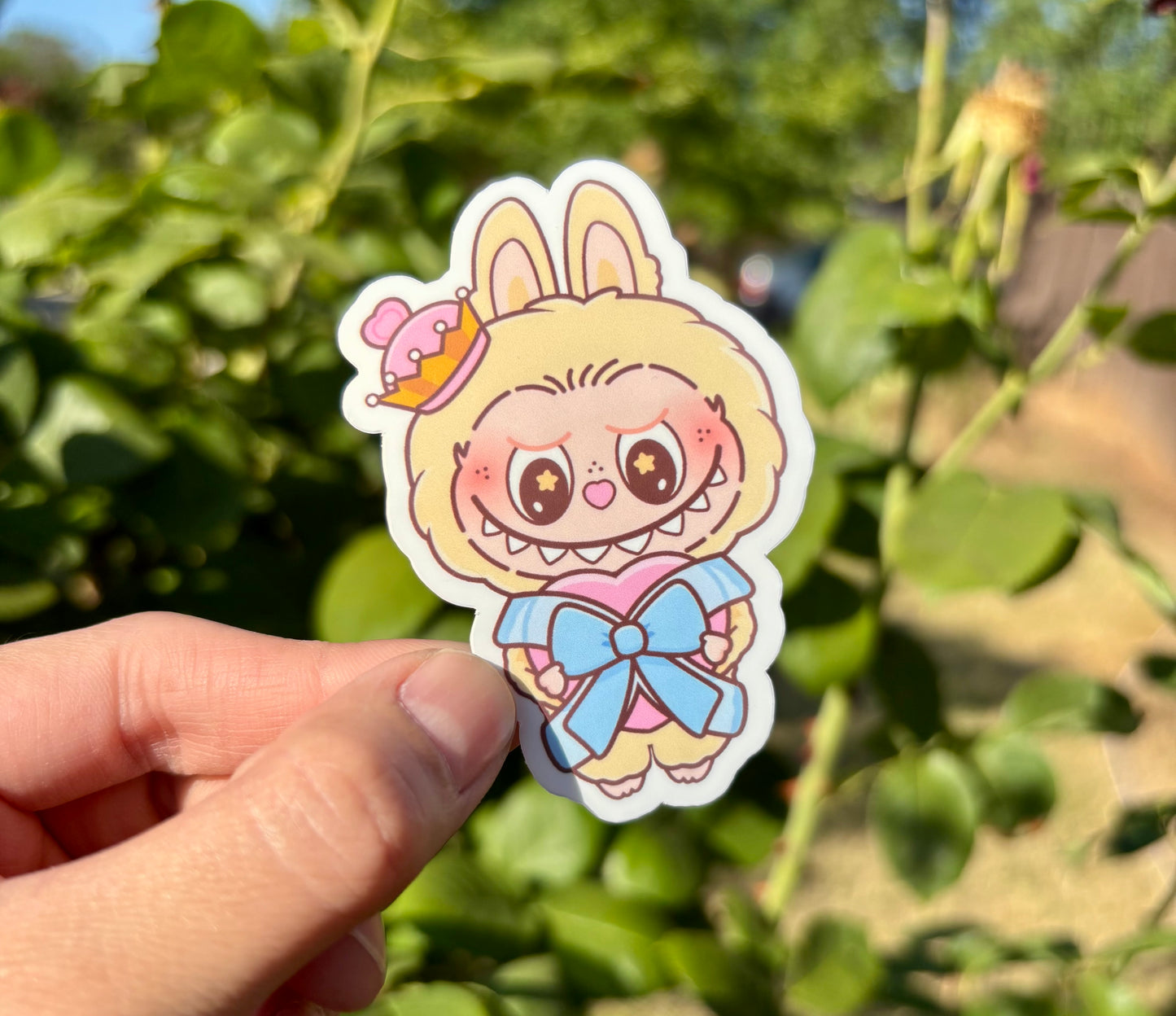 Labubu Monsters Checkmate Stickers: Waterproof Phone, Laptop, Water Bottle Decals