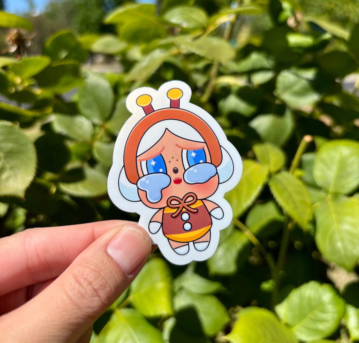 Crybaby Stickers: Glossy Waterproof Decals for Laptop, Water Bottle