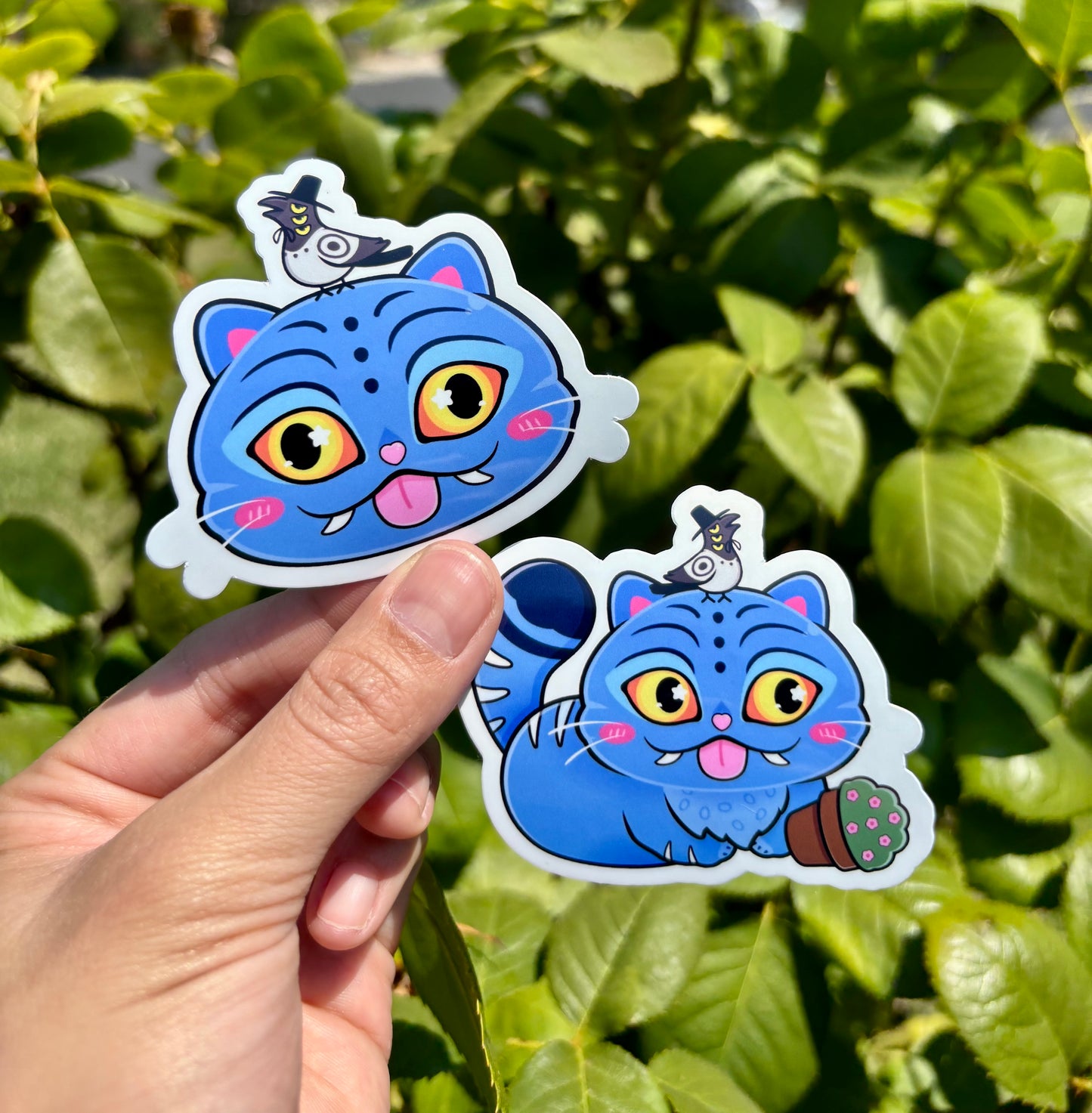 Kpop Demon Hunter Inspired Stickers|Tiger and Crow|
