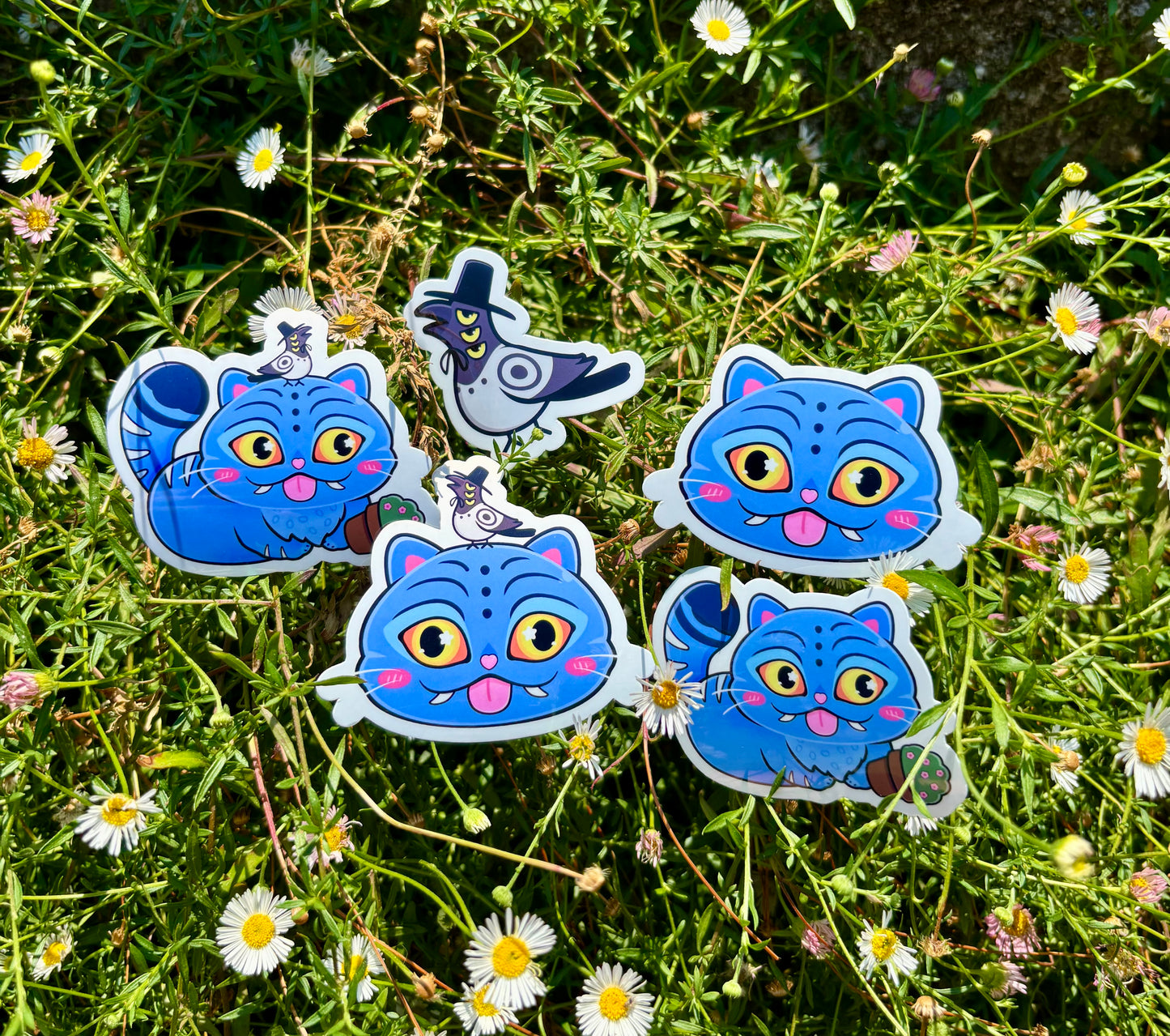 Kpop Demon Hunter Inspired Stickers|Tiger and Crow|