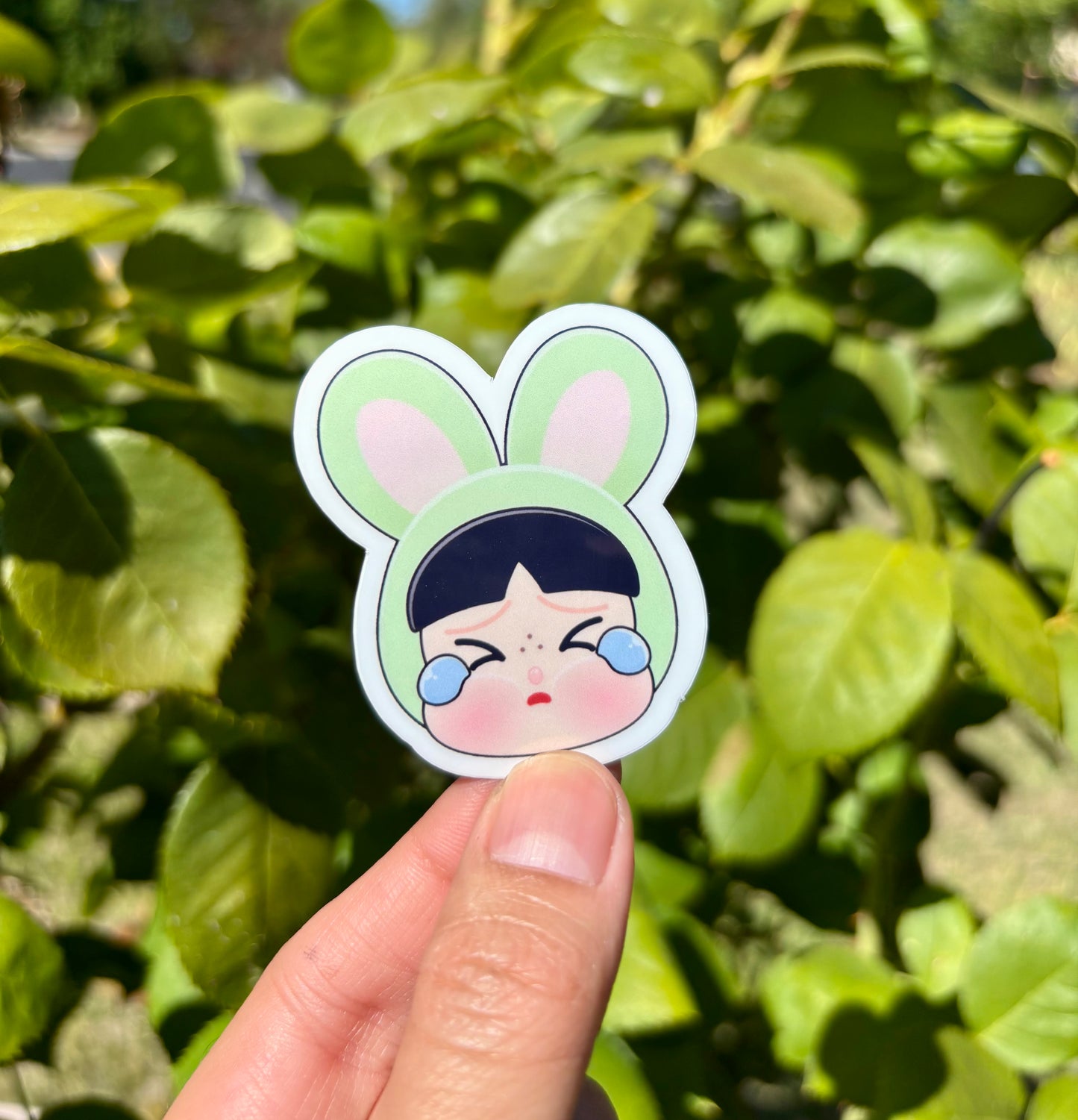 Crybaby Powerpuff Girls Sticker: Glossy Laptop, Water Bottle Decal