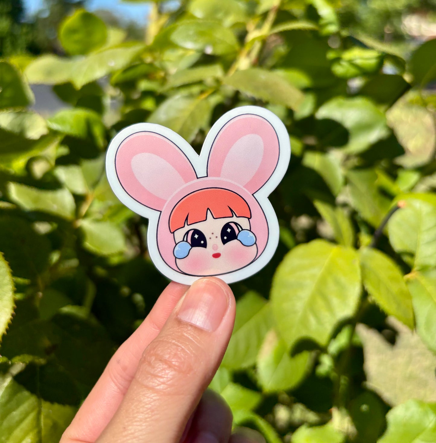 Crybaby Powerpuff Girls Sticker: Glossy Laptop, Water Bottle Decal