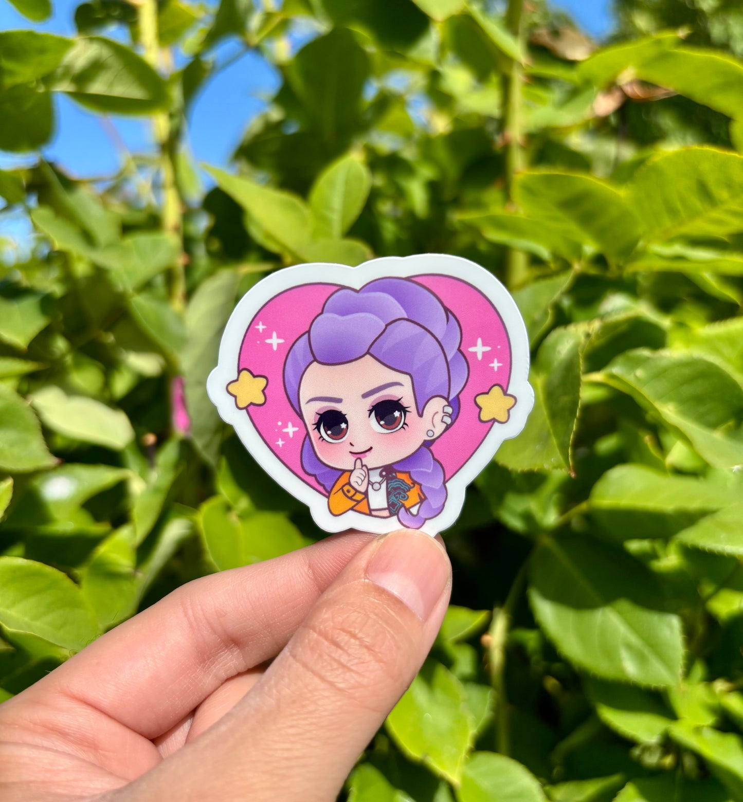 Kpop Demon Hunter Huntrix Girls Stickers