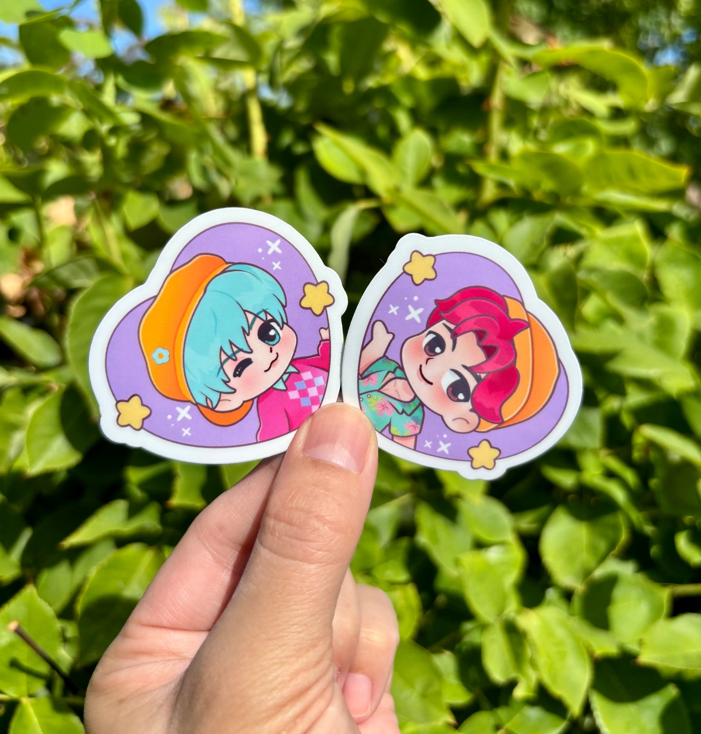 Kpop Demon Hunter Huntrix Girls Stickers