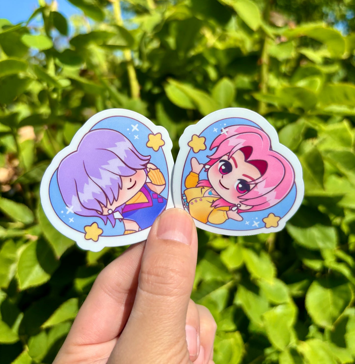 Kpop Demon Hunter Huntrix Girls Stickers