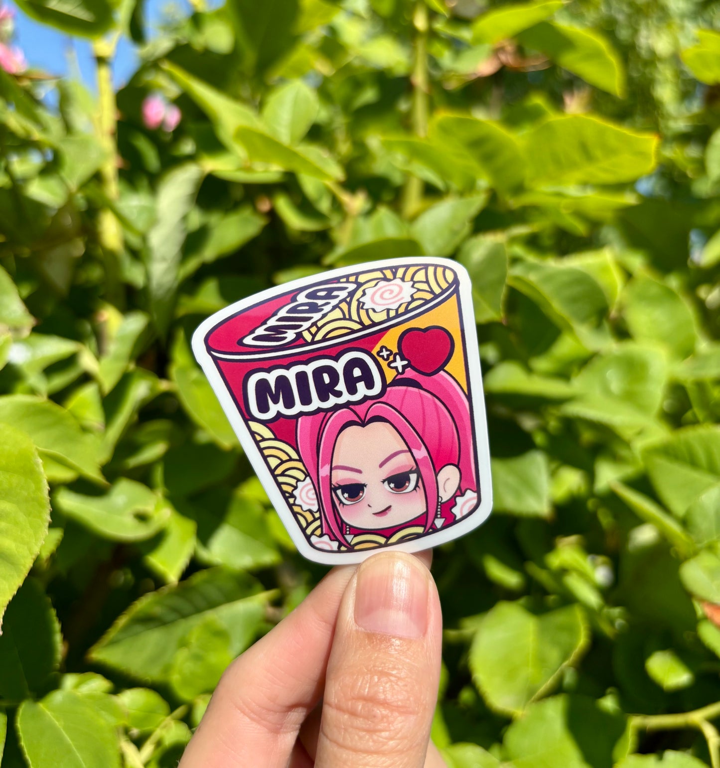 Kpop Demon Hunter Ramen Huntrix Girls Stickers