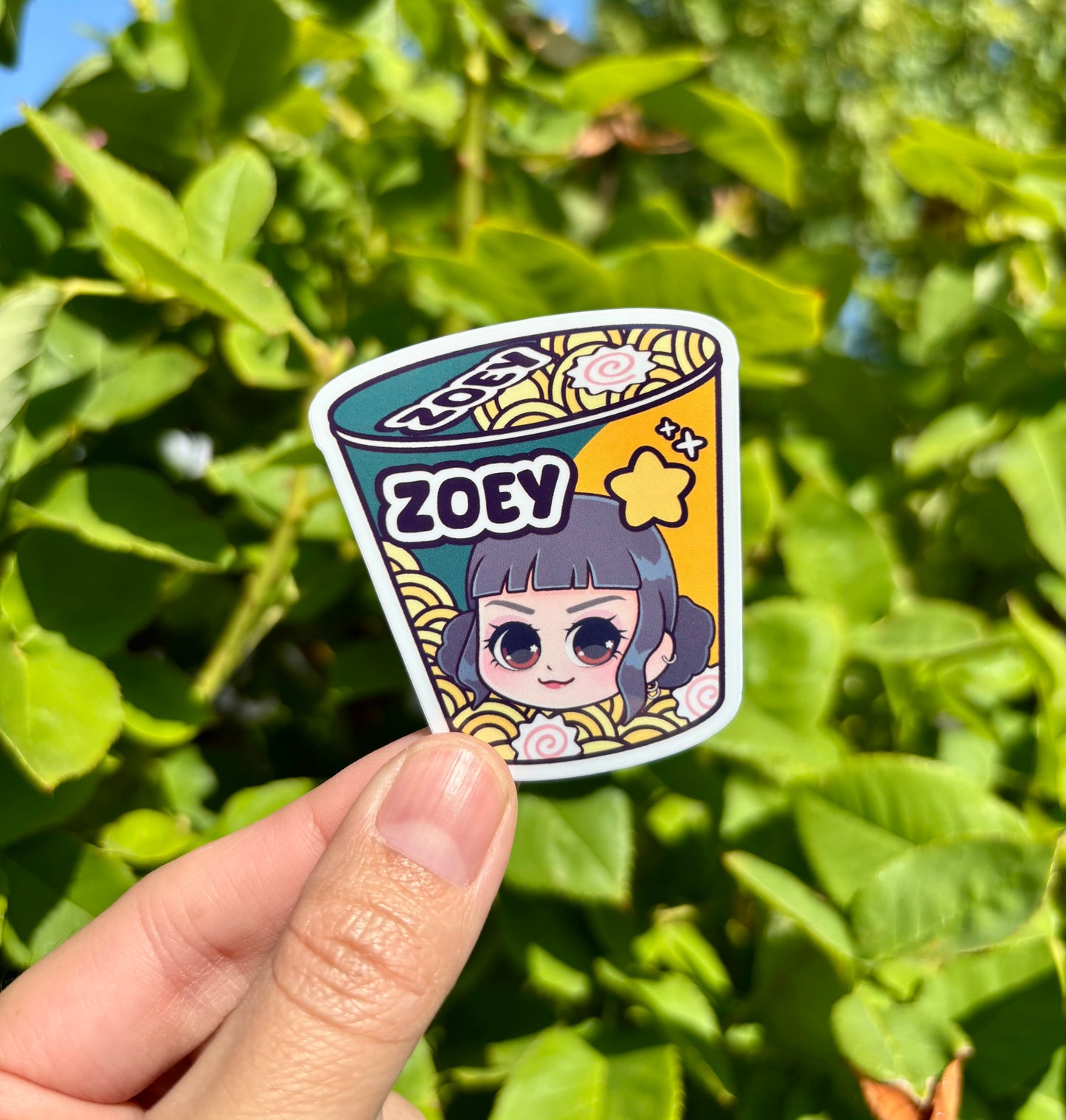 Kpop Demon Hunter Ramen Huntrix Girls Stickers