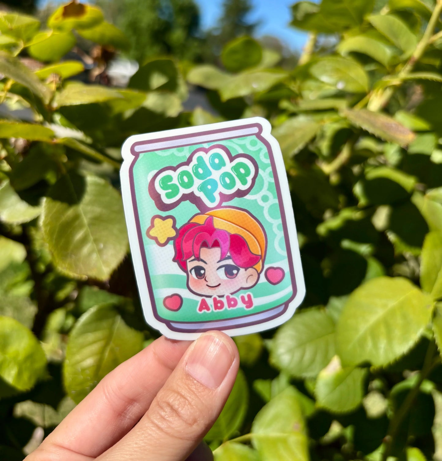 Kpop Demon Hunter Soda Pop Stickers – Waterproof Glossy Vinyl Sticker Set