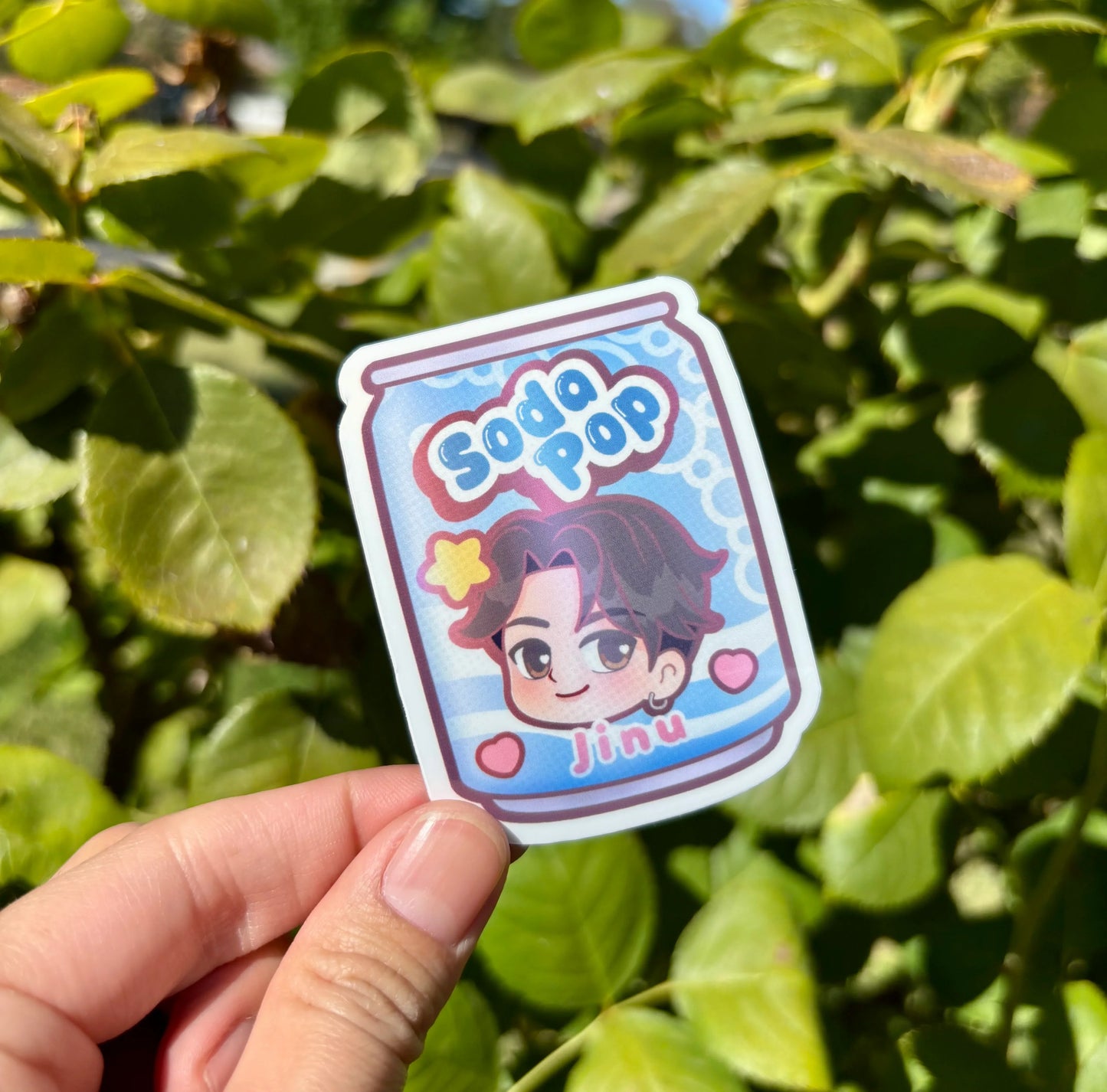 Kpop Demon Hunter Soda Pop Stickers – Waterproof Glossy Vinyl Sticker Set
