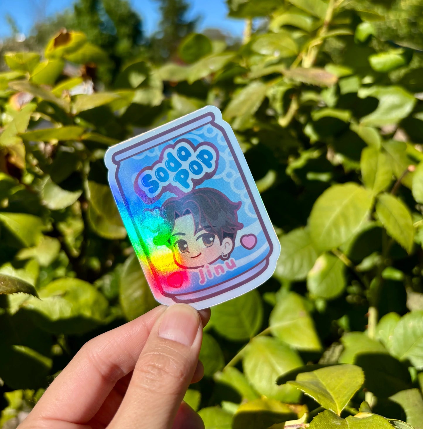 Kpop Demon Hunter Soda Pop Stickers – Waterproof Glossy Vinyl Sticker Set