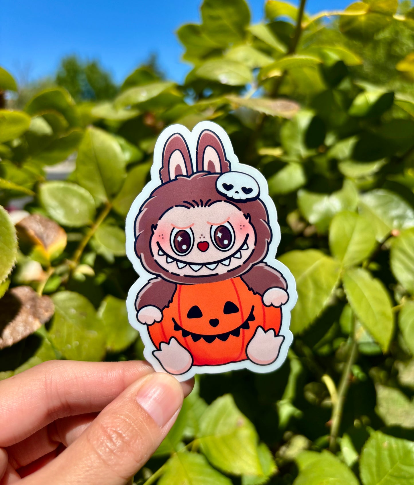 Labubu Halloween Stickers: Waterproof Phone, Laptop, Water Bottle Decals