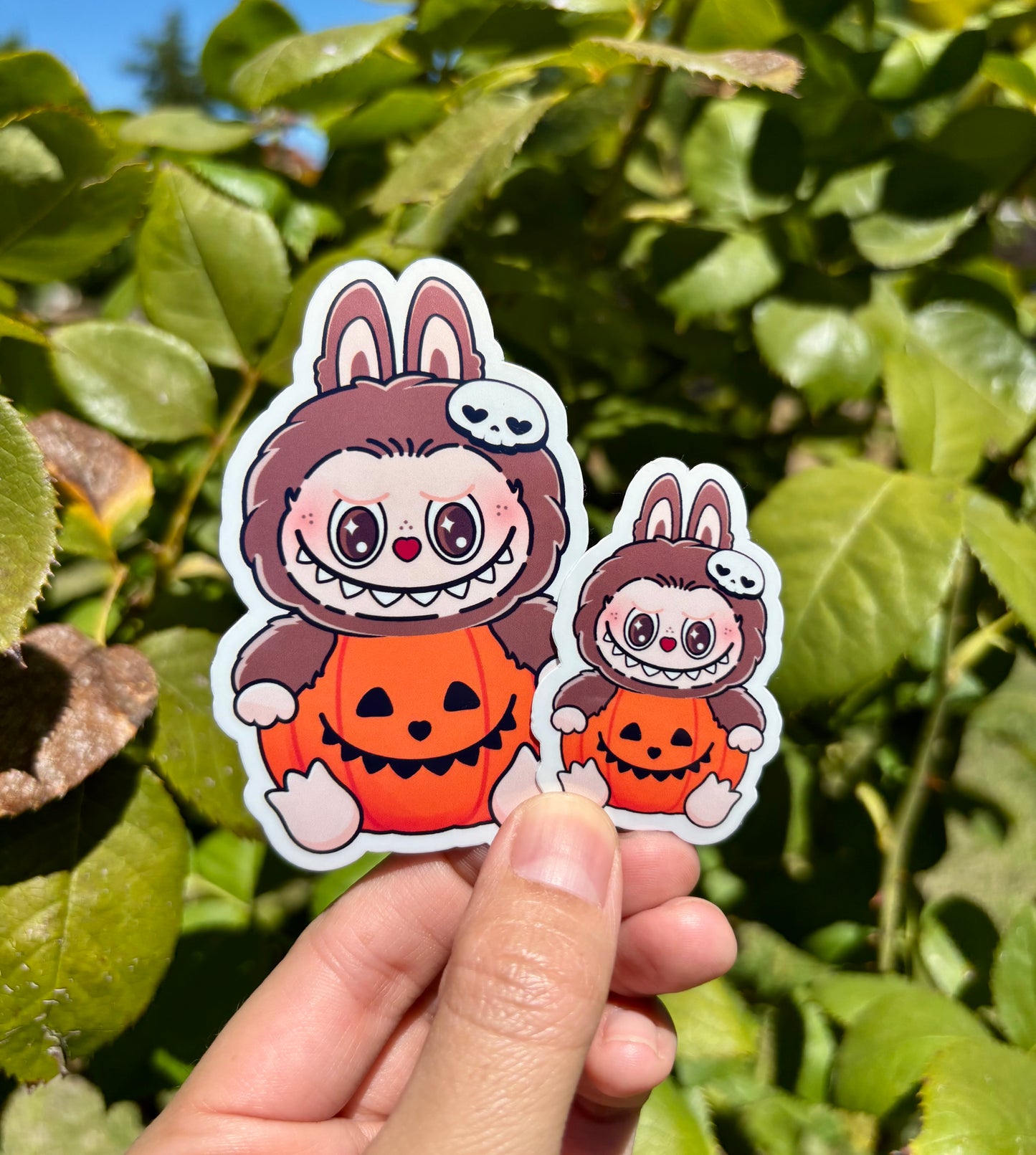 Labubu Halloween Stickers: Waterproof Phone, Laptop, Water Bottle Decals