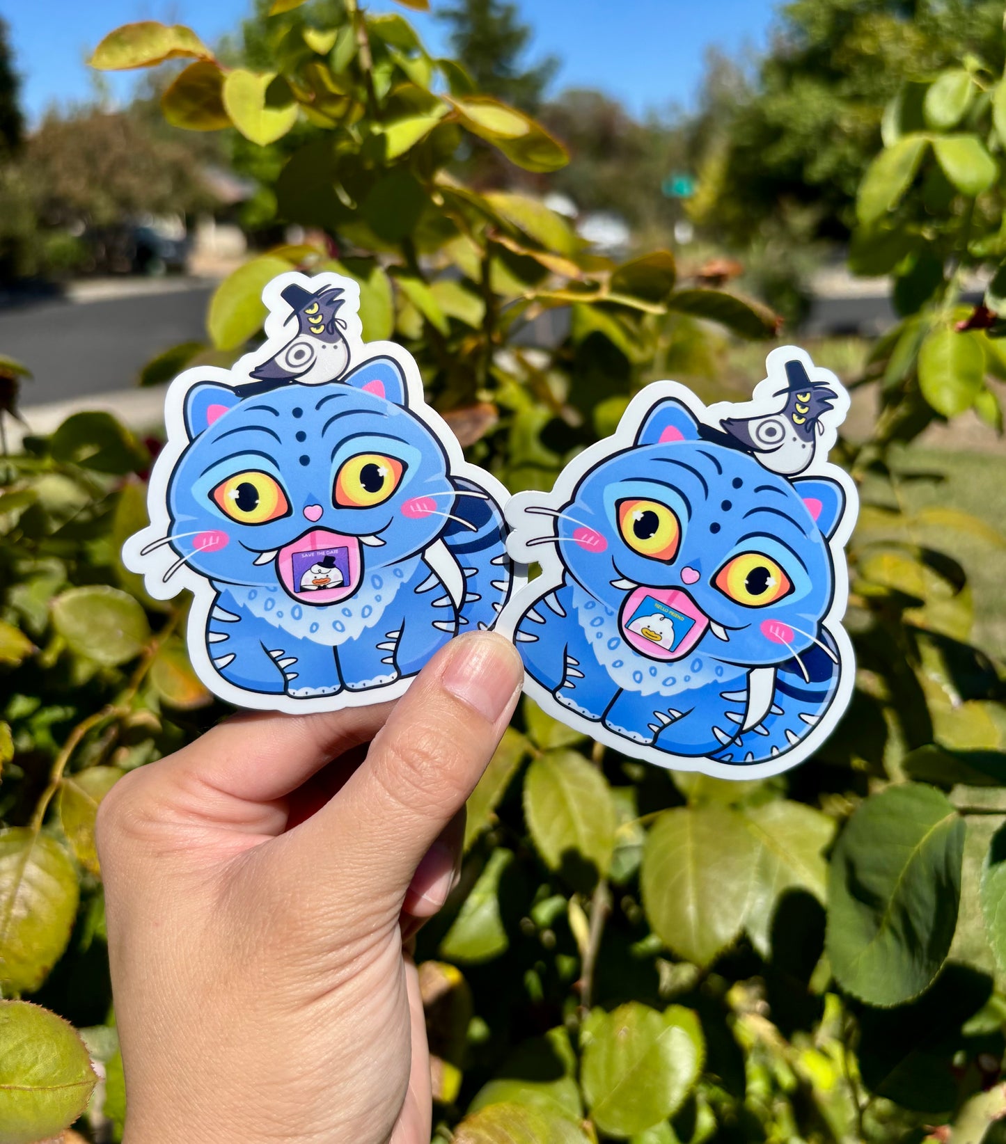 Kpop Demon Hunter Derpy Tiger Cat Save the Date|Hello Friend