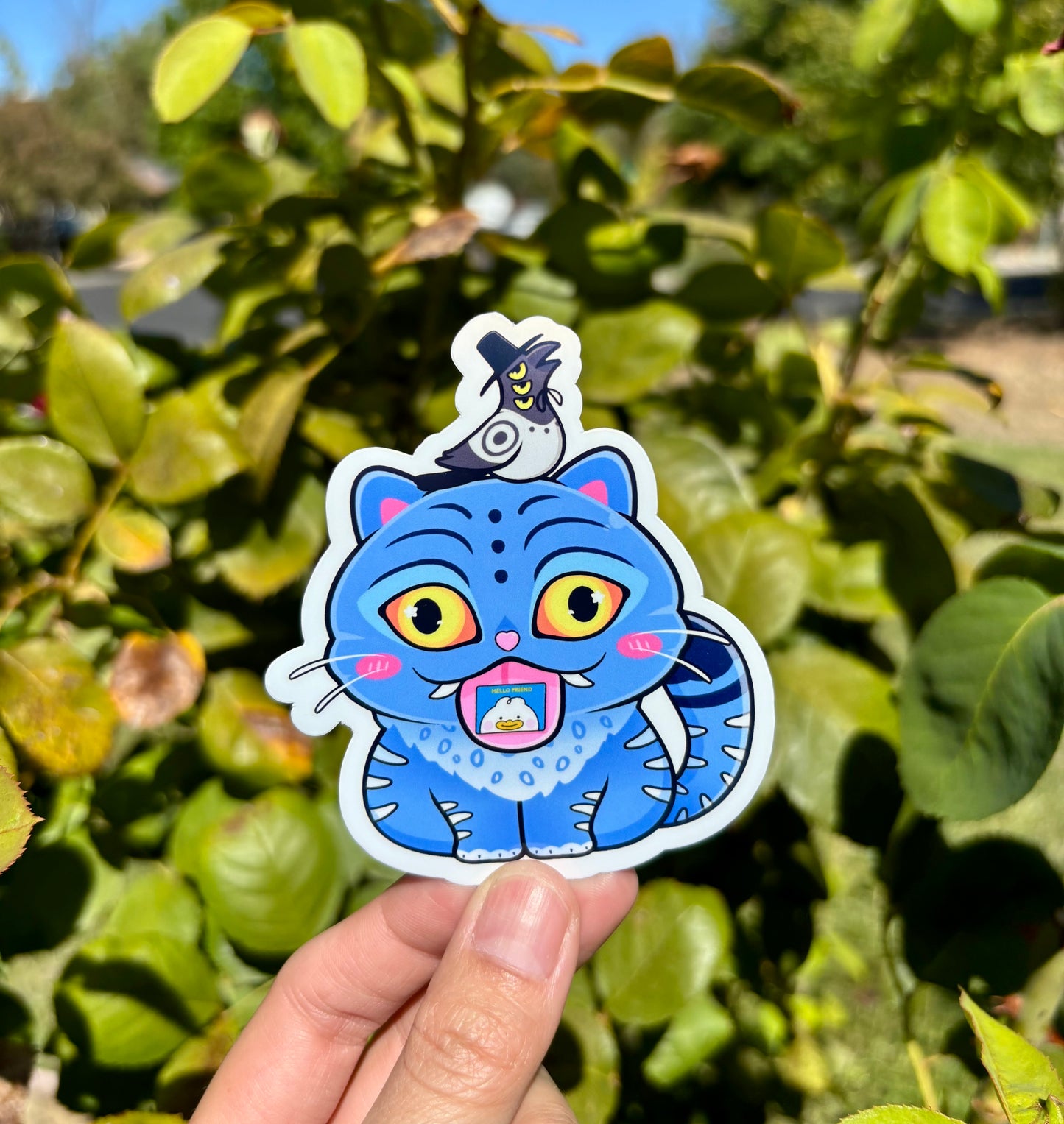 Kpop Demon Hunter Derpy Tiger Cat Save the Date|Hello Friend