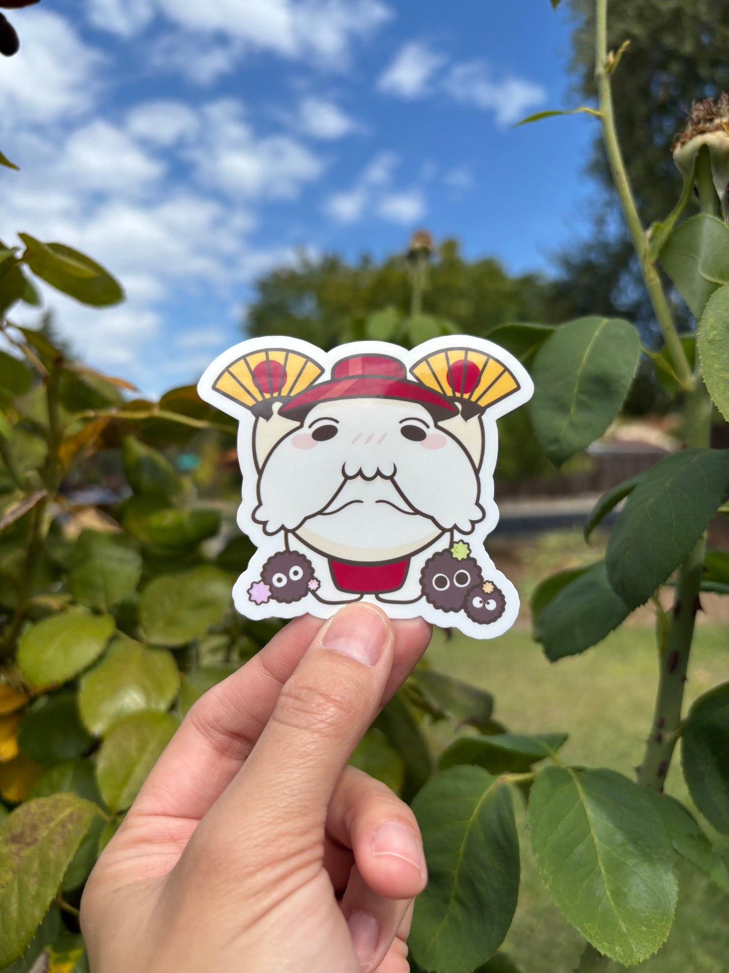 Spirited Away Radish Spirit Waterproof Sticker - Studio Ghibli Anime Decal