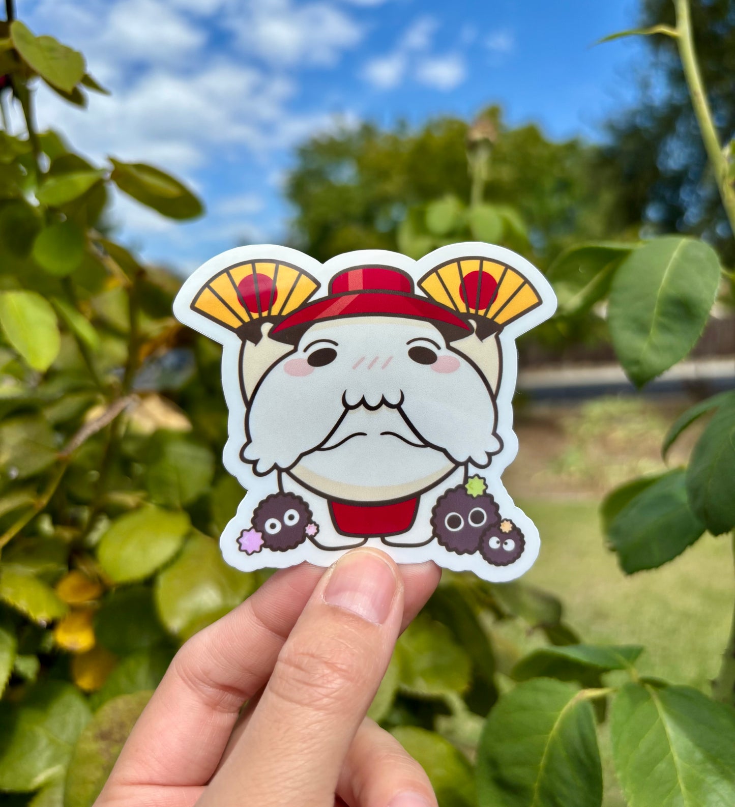 Spirited Away Radish Spirit Waterproof Sticker - Studio Ghibli Anime Decal