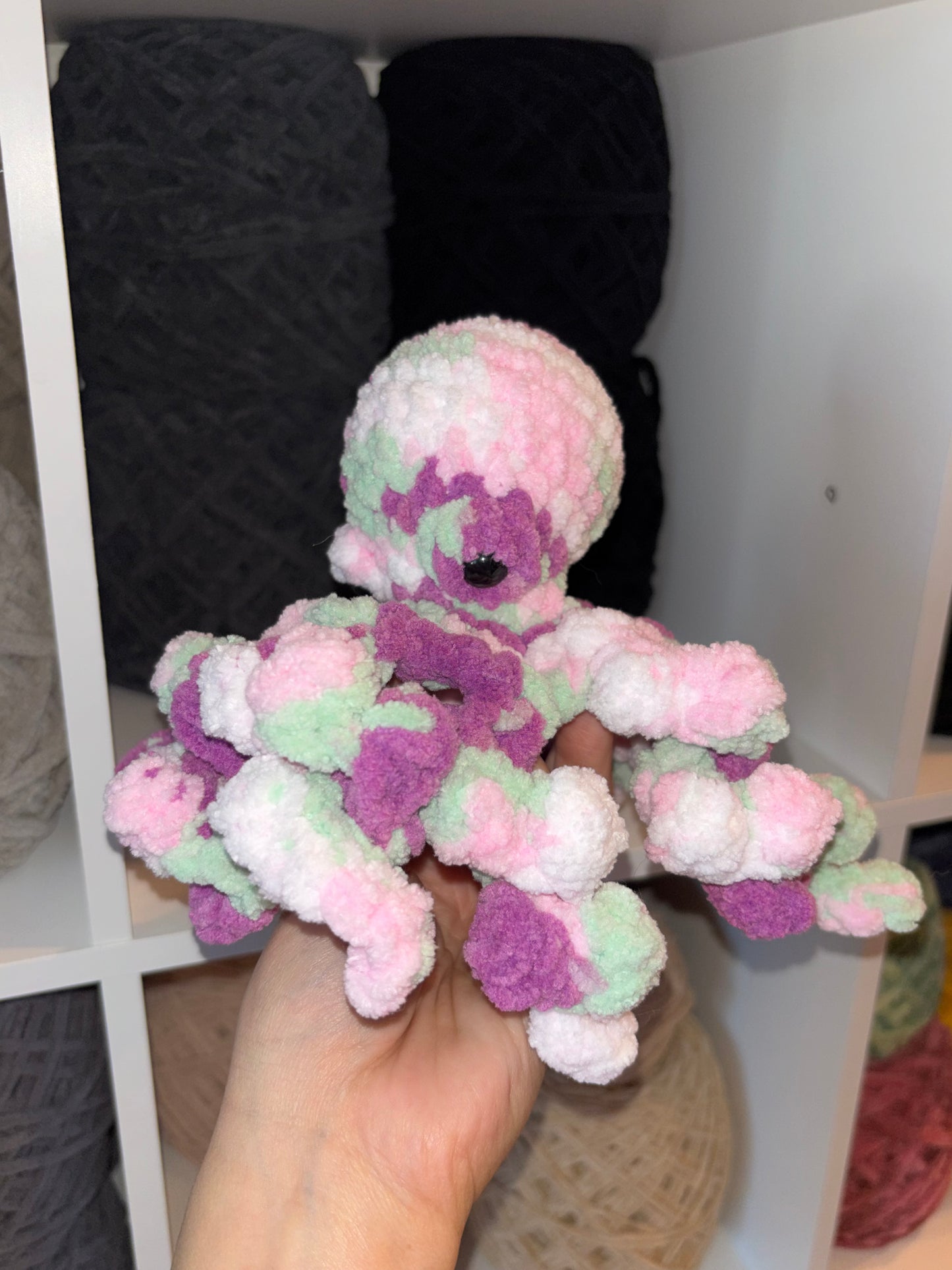 Multi-Color Octopus Crochet Plushie