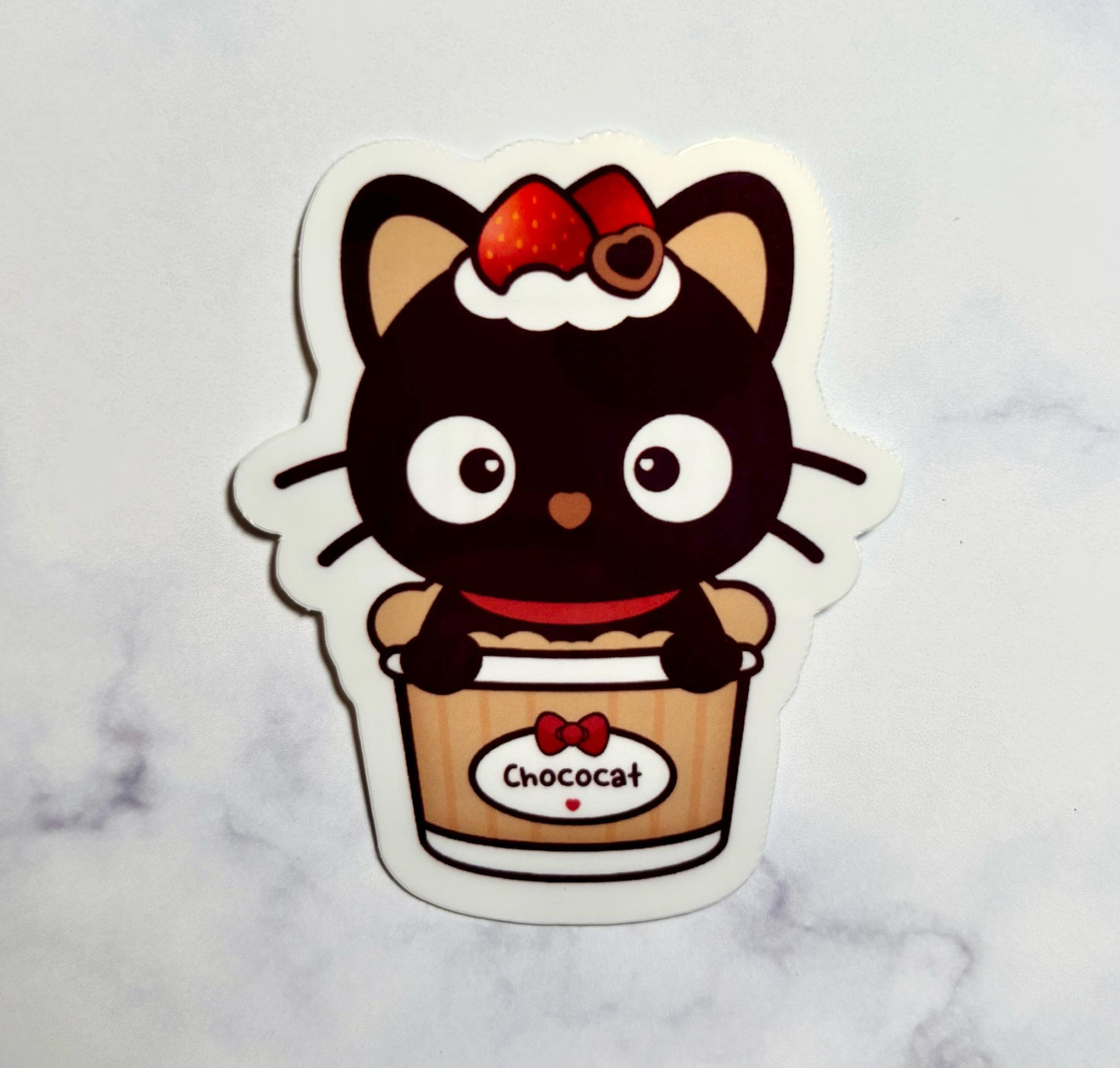 Sanrio Stickers Chococat|Hello Kitty Sticker|Sanrio Sticker|Anime Sticker|Phone Sticker|Laptop Sticker|Water bottle Sticker|Valentines Gift