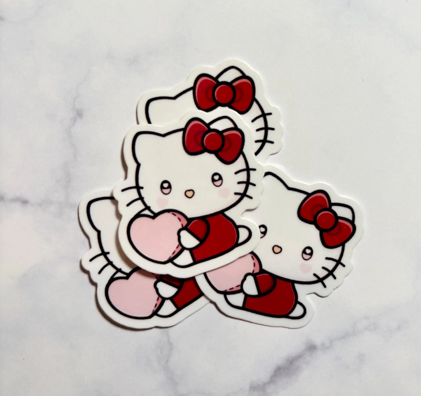 Hello Kitty Heart Sticker