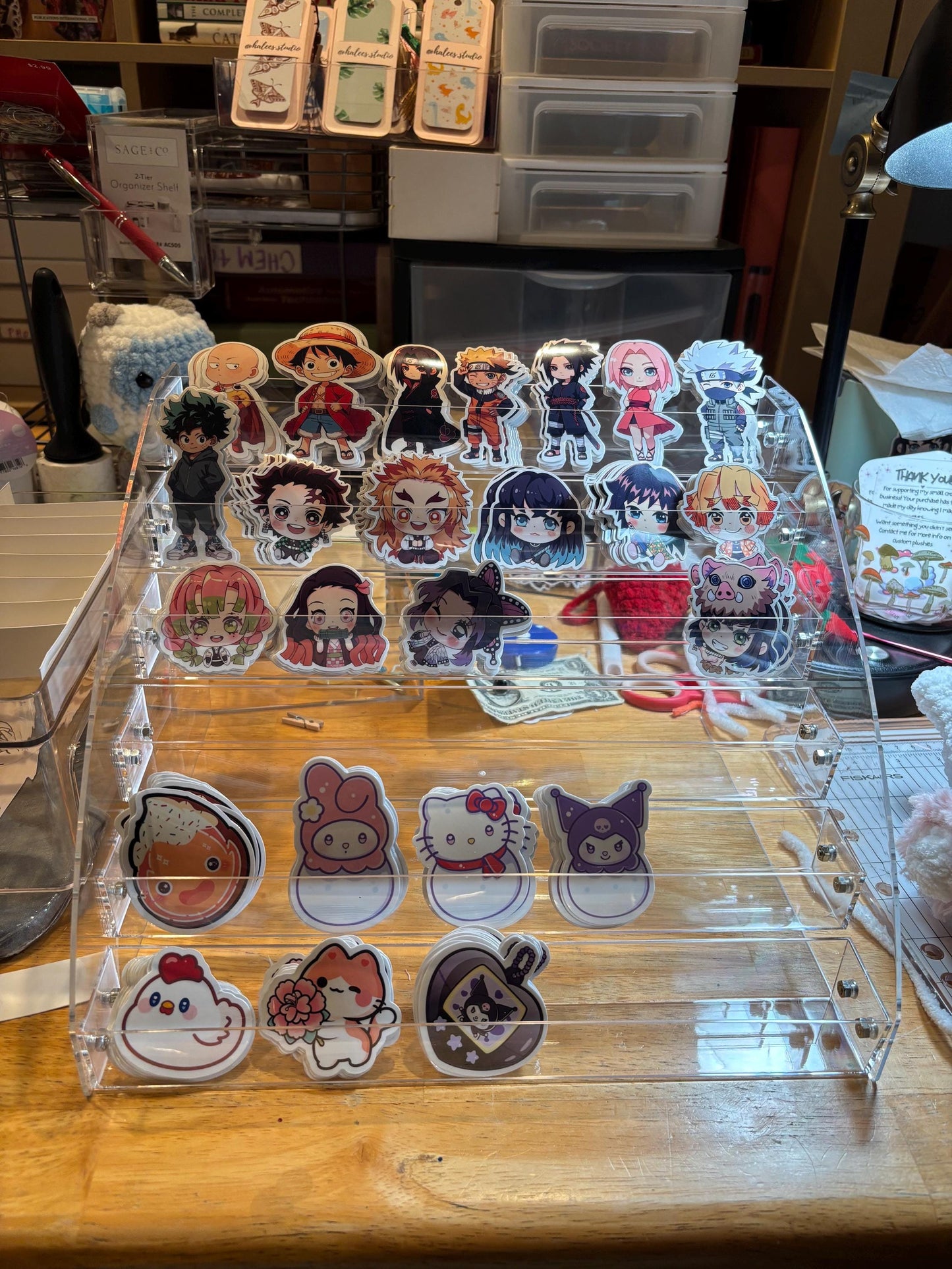 Oopsie Anime Sticker Bag|Sticker Grab Bag|Sanrio Sticker|Anime Sticker|Hello Kitty Sticker|Phone Stickers|Laptop sticker|Waterbottle Sticker