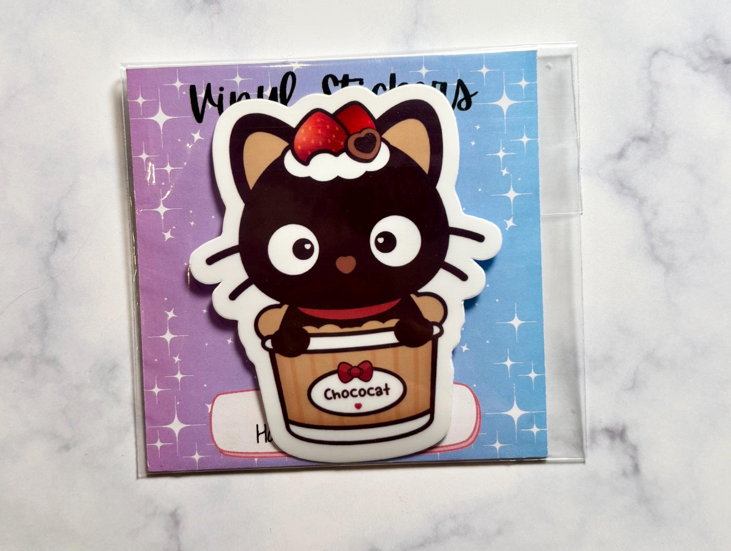 Sanrio Stickers Chococat|Hello Kitty Sticker|Sanrio Sticker|Anime Sticker|Phone Sticker|Laptop Sticker|Water bottle Sticker|Valentines Gift