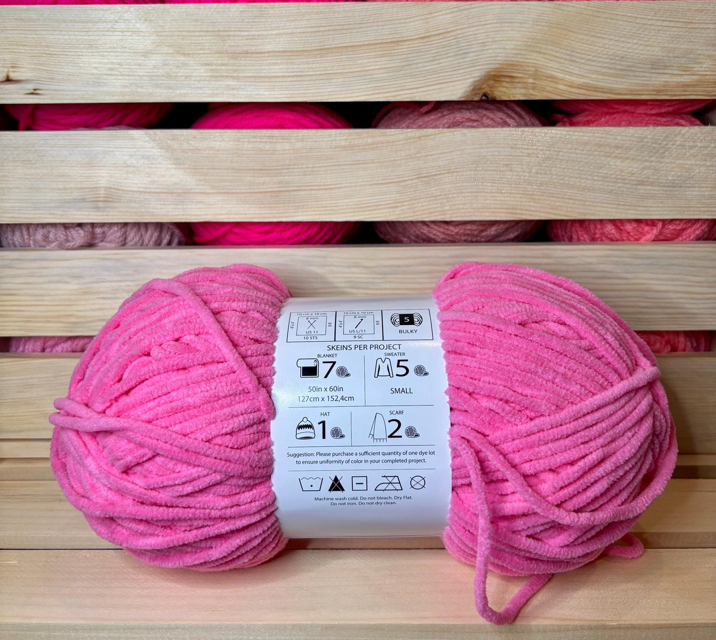Big Twist Posh Yarn Pink Pitaya RARE color