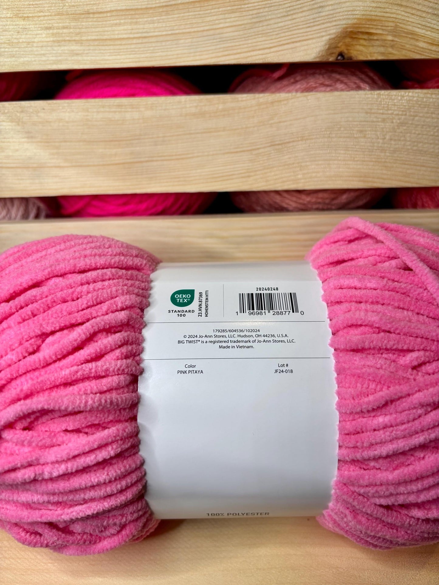Big Twist Posh Yarn Pink Pitaya RARE color