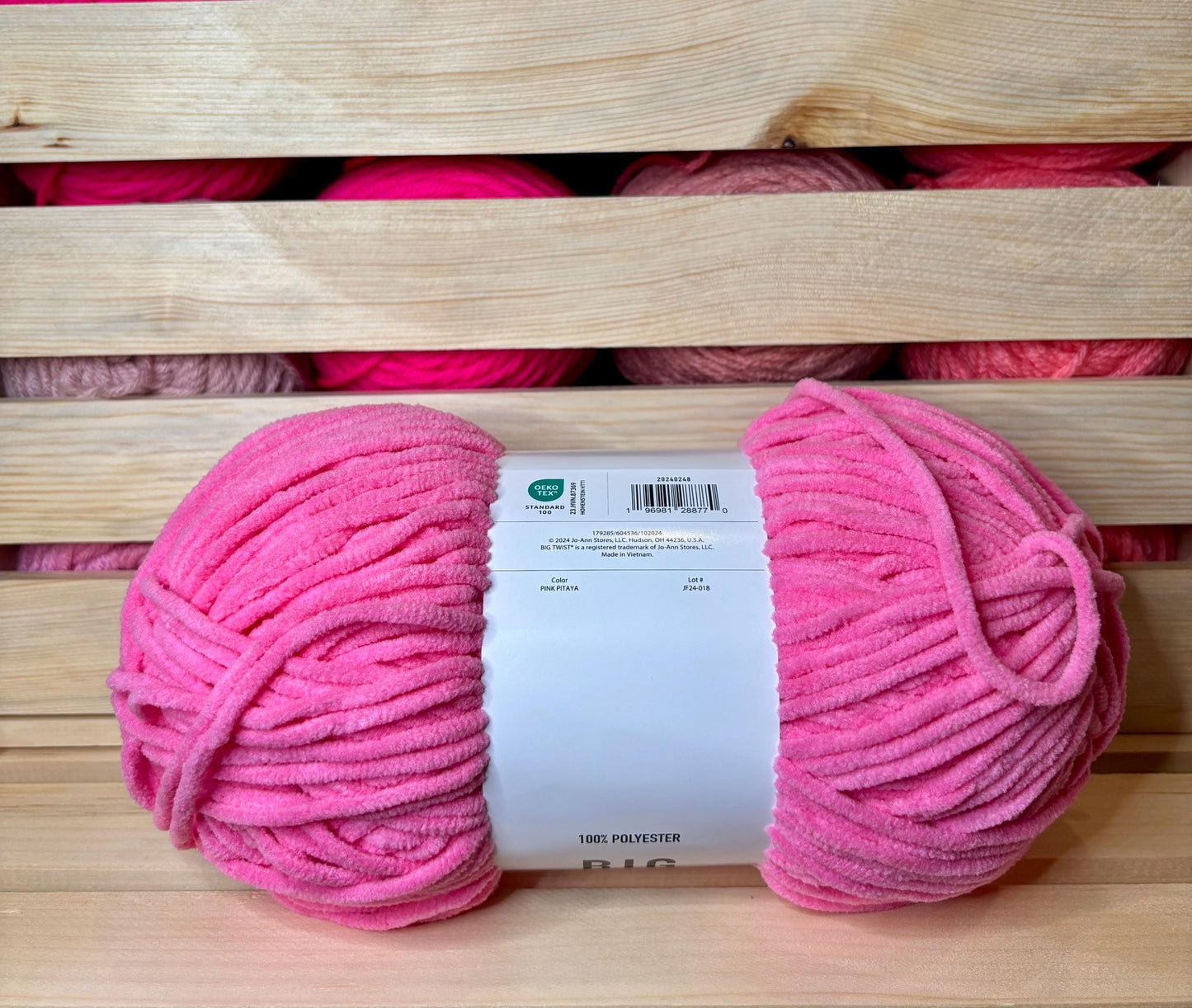 Big Twist Posh Yarn Pink Pitaya RARE color