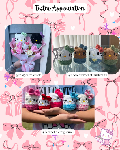 Low Sew/No Sew Kawaii Cat Bean PDF file