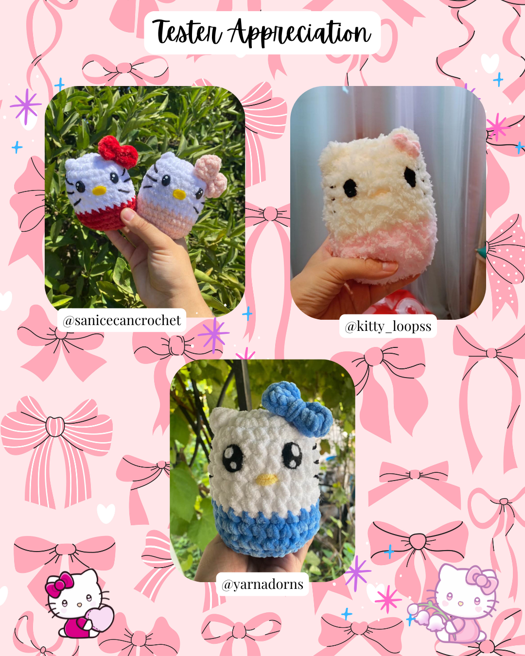 Low Sew/No Sew Kawaii Cat Bean PDF file
