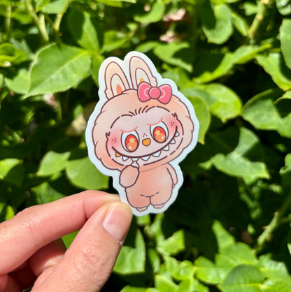 Labubu The Monsters Inspired Stickers NEW COLORS Big Into Energy|waterproof|Decal|