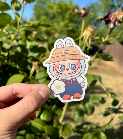 Labubu Stickers: Fall in Wild Series, Waterproof Laptop/Water Bottle Decals
