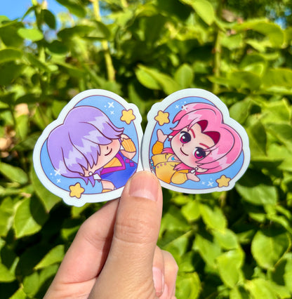 Kpop Demon Hunter Huntrix Girls Stickers