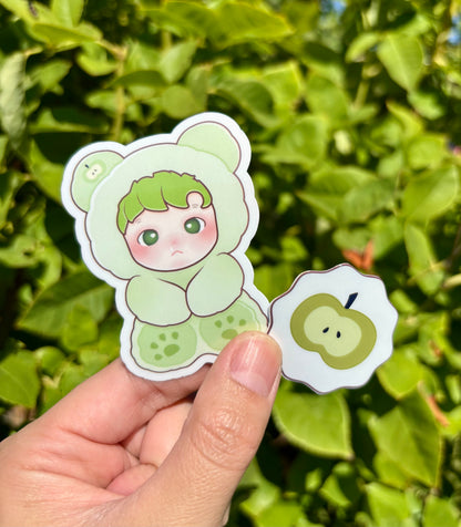 Hacipupu Gummy Bear Sticker: Waterproof Laptop, Phone, Water Bottle Decal