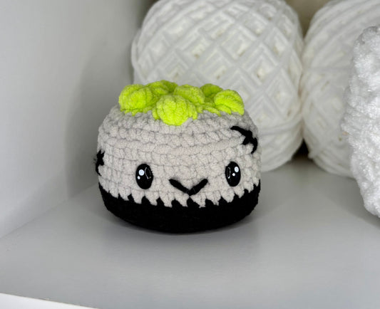 Zombie Cheesecake Crochet Plushie