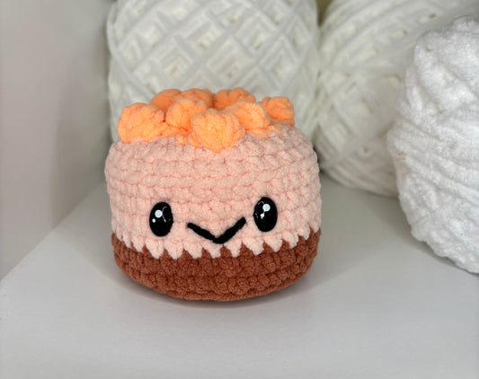 Strawberry Cheesecake Crochet Plushie