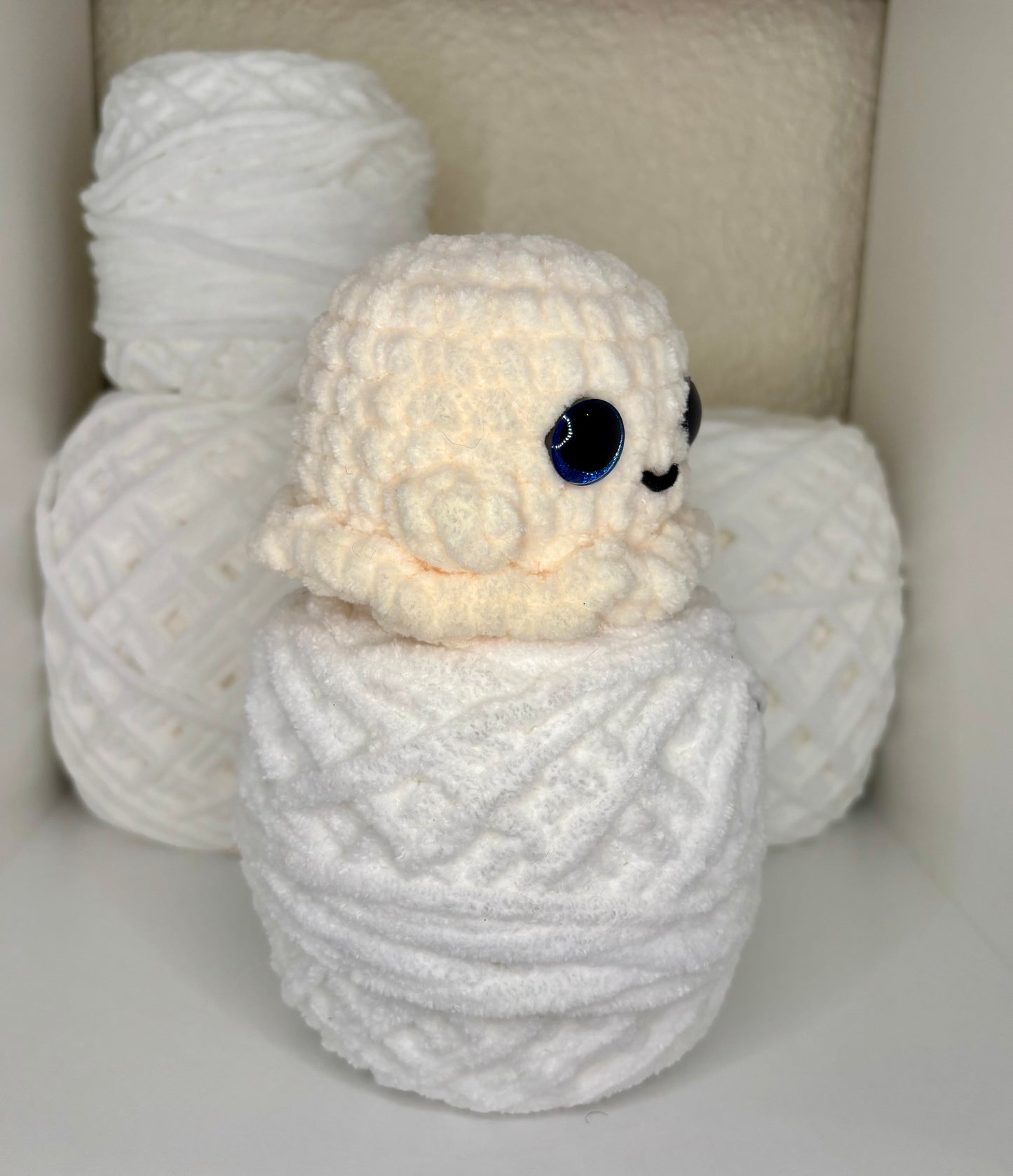 Ghost Crochet Plushie