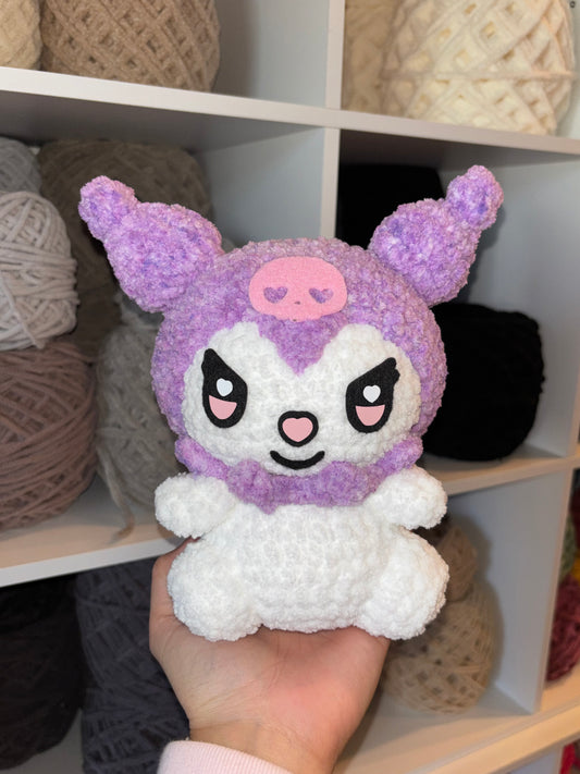 Kuromi Crochet Plushie