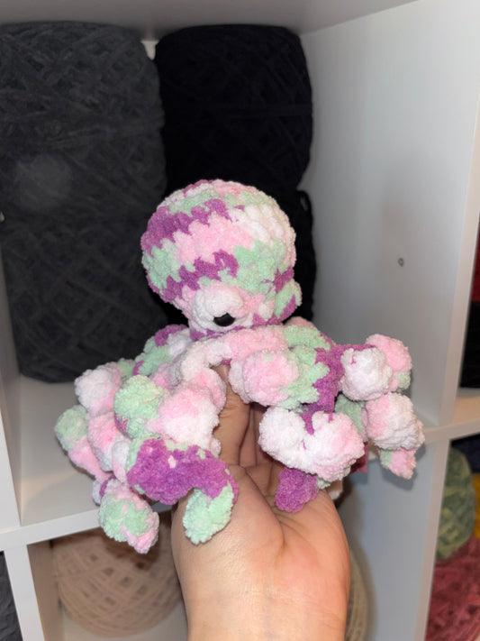 Multi-Color Octopus Crochet Plushie
