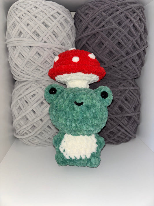 Frog with Mushroom
