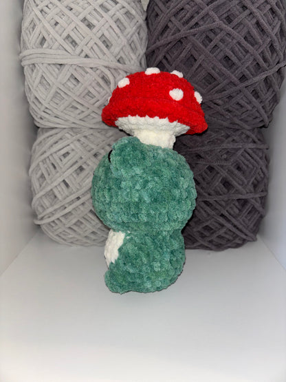 Frog with Mushroom