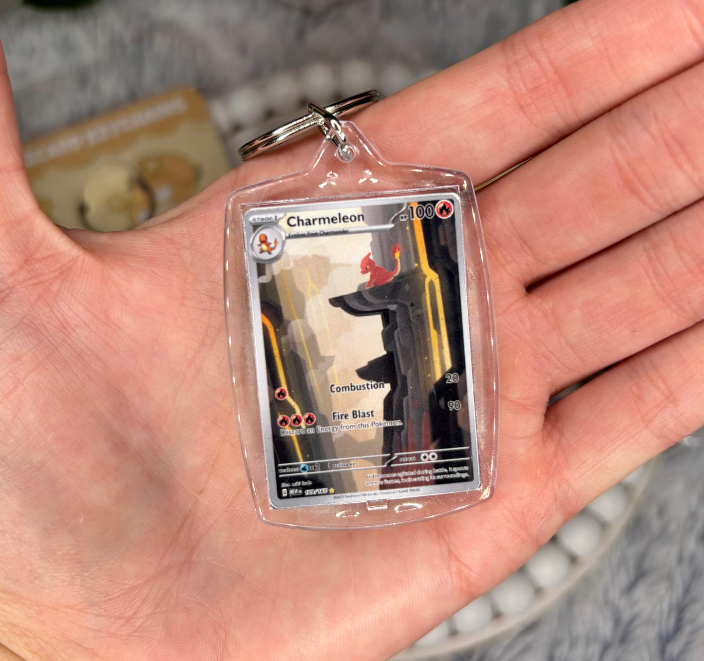 Charmeleon Acrylic Keychain