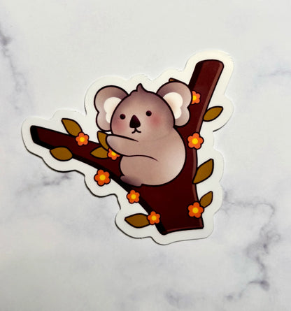 Kawaii Animal Stickers, Koala Bear Sticker, Bunny Sticker