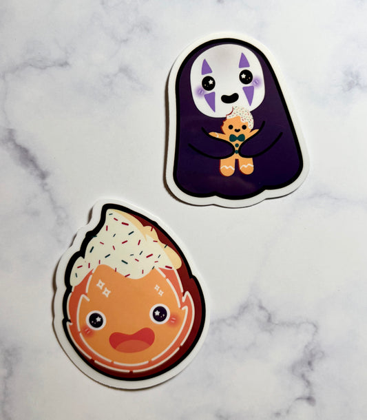 Studio Ghibli Calcifer & No Face HOLIDAY EDITION
