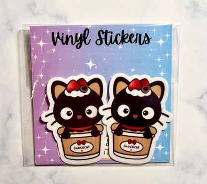 Sanrio Stickers Chococat|Hello Kitty Sticker|Sanrio Sticker|Anime Sticker|Phone Sticker|Laptop Sticker|Water bottle Sticker|Valentines Gift